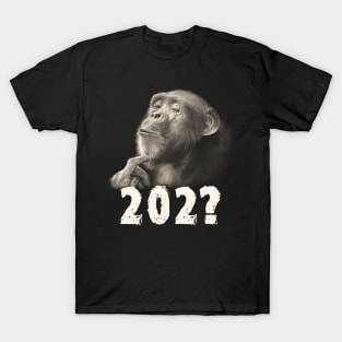 Quirky 2022 New Year Question Mark T-Shirt